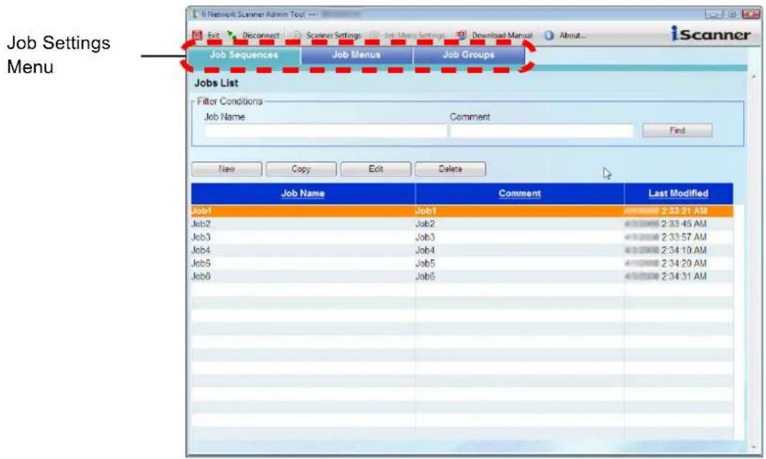 FUJITSU fi-6010N - Administrator Screens via the Admin Tool - 2