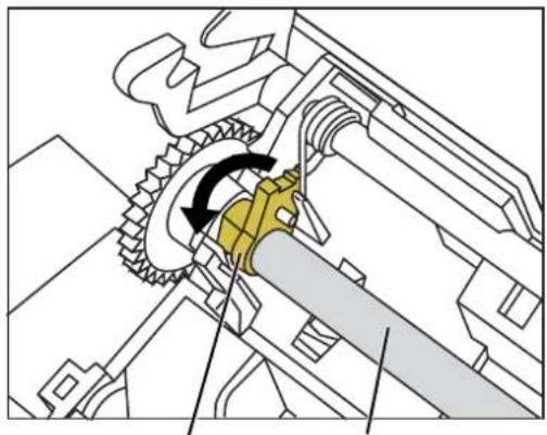 FUJITSU fi-6010N - Replacing the Pick Roller - 4