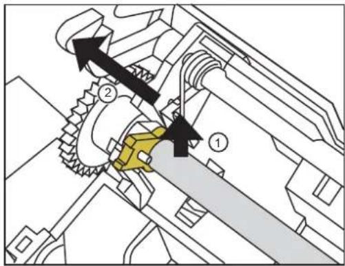 FUJITSU fi-6010N - Replacing the Pick Roller - 5