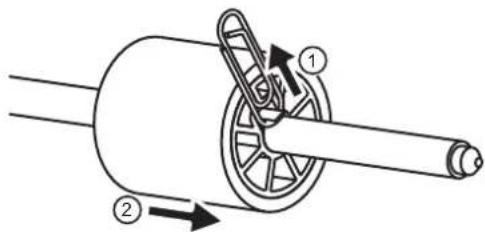 FUJITSU fi-6010N - Replacing the Pick Roller - 8