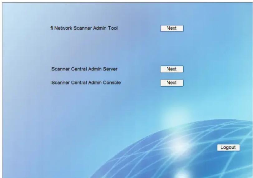 FUJITSU fi-6010N - Installing the Central Admin Console - 1