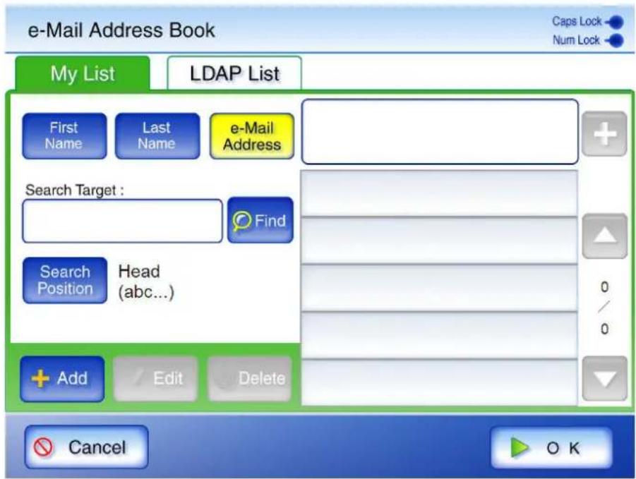 FUJITSU fi-6010N - Adding an e-Mail Target to the e-Mail Address Book - 2