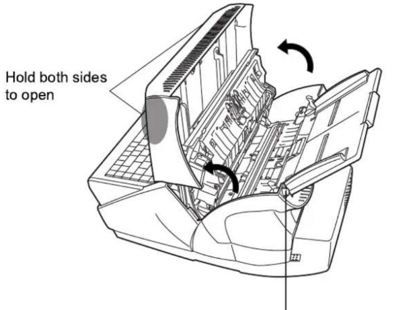FUJITSU fi-6010N - Removing Jammed Documents - 2