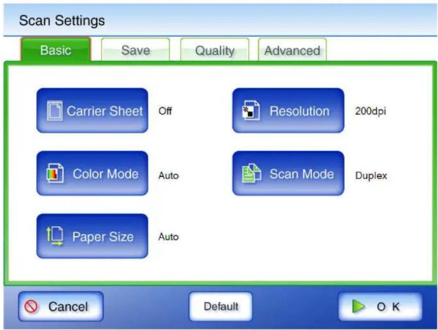 FUJITSU fi-6010N - Setting the Scan Options - 1
