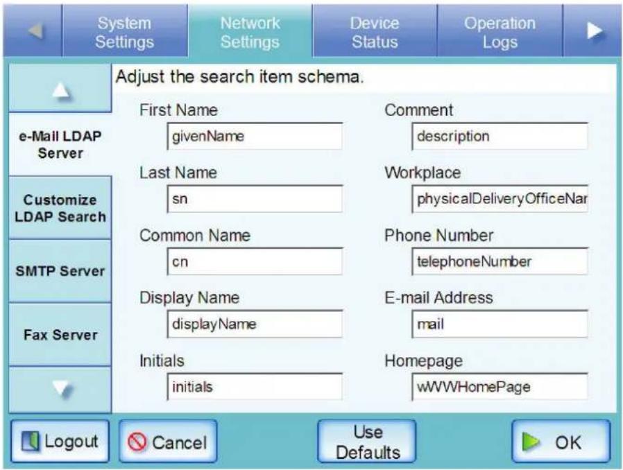 FUJITSU fi-6010N - Setting the e-Mail LDAP Server - 3
