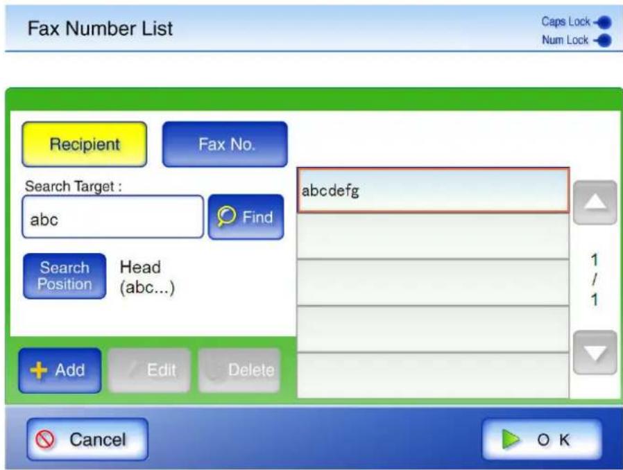 FUJITSU fi-6010N - Press the [Find] button. - 1