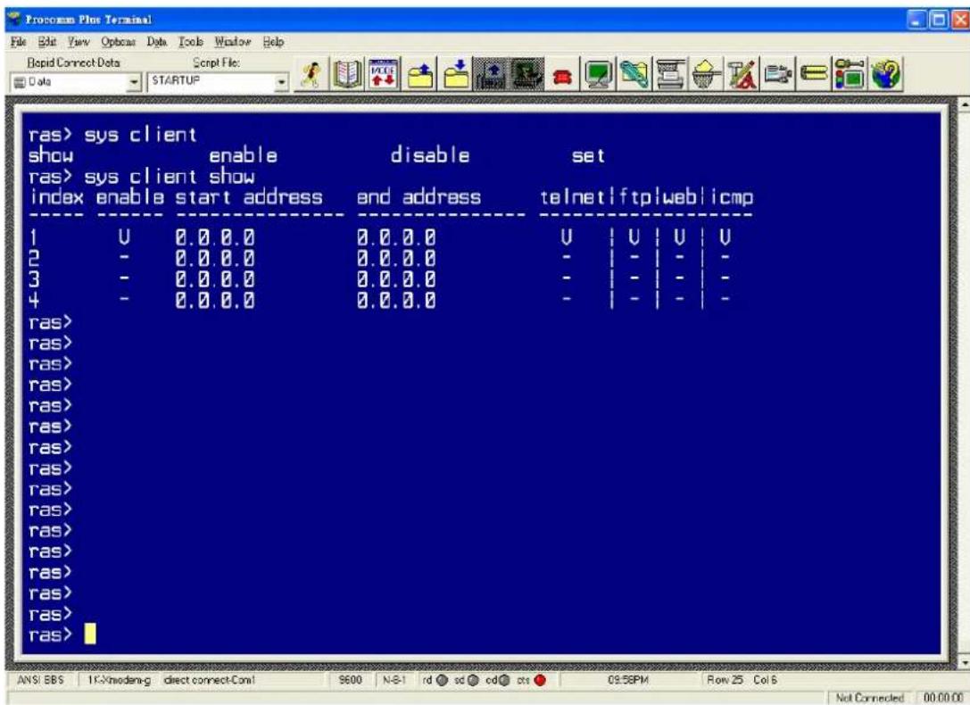 ZYXEL IES-1248-51A ADSL 2+ - If my computer can't access the DSLAM by WEB/Telnet/Ping from Ethernet port, only console screen can access successfully, what can I do? - 2