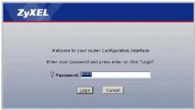 ZYXEL P-661HW-D1 - Status Page - 1