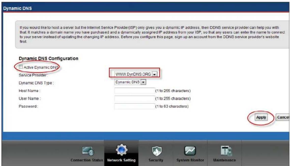 ZYXEL P-661HNU-F1 - Using the Dynamic DNS (DDNS) - 1
