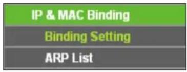 TP-LINK TL-WR700N - IP &amp; MAC Binding Setting - 1