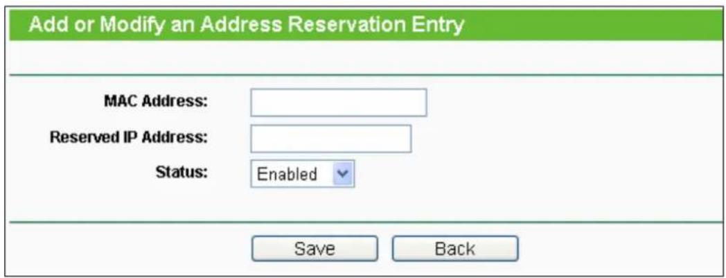 TP-LINK TL-WR700N - To Reserve an IP address: - 1