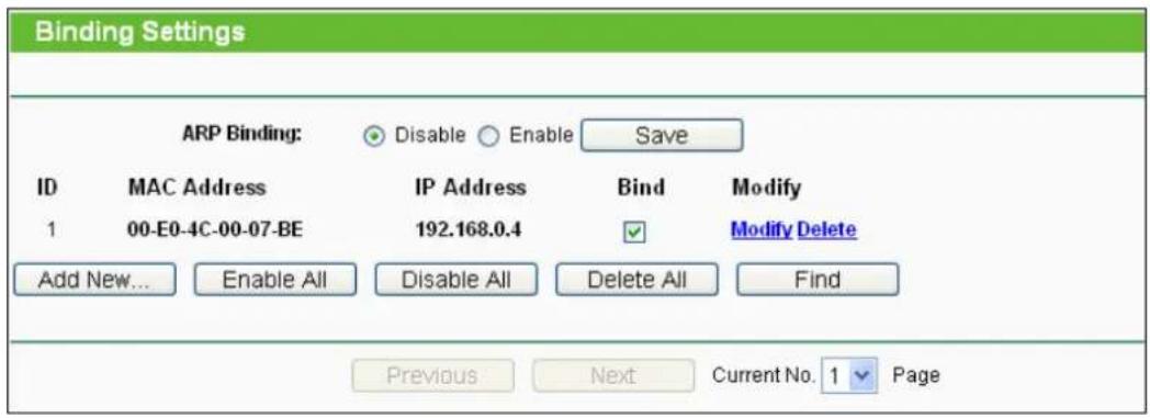 TP-LINK TL-WR700N - Binding Setting - 1