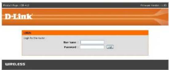 D-LINK DIR-412 - Web-based Configuration Utility - 2
