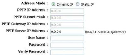 D-LINK DIR-412 - SET USERNAME AND PASSWORD CONNECTION (PPTP) - 1