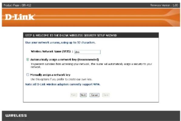 D-LINK DIR-412 - Section 4 - Security - 1