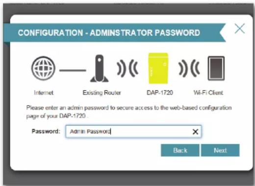 D-LINK AC1750 - Configure Administrator Password - 1