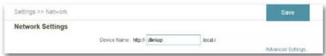 D-LINK AC1750 - Network Settings - 1