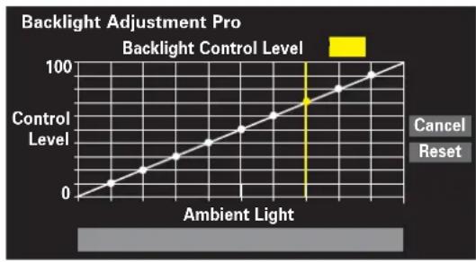 TOSHIBA 37RV635D - Auto Brightness Sensor Settings - 2