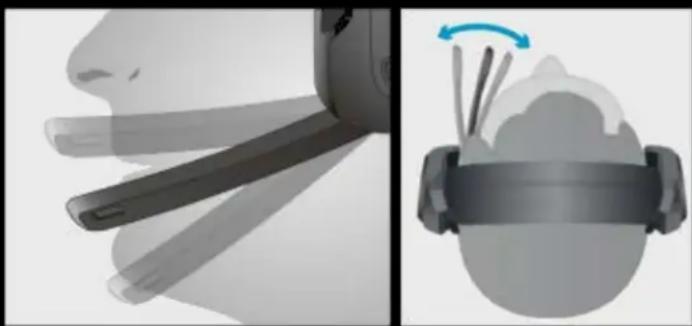LOGITECH G100S - Microphone placement - 1