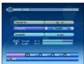 SALORA TVP9100 - Handmatig zoeken - 1
