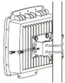D-LINK DAP-3690 - 第3步 (B): 安装立杆安装套件 - 3