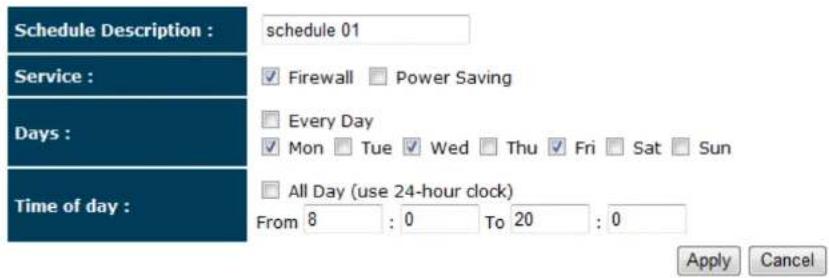 ENGENIUS ETR9360 - Schedule - 2