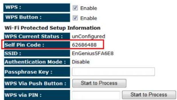 ENGENIUS ETR9360 - Pin Code Method - 1