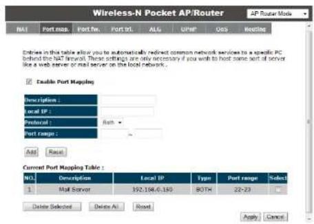 ENGENIUS ETR9360 - Network Address Translation (NAT) - 2
