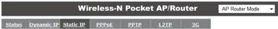 ENGENIUS ETR9360 - Static IP Address - 1