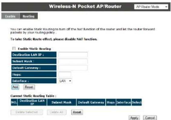 ENGENIUS ETR9360 - Routing - 1