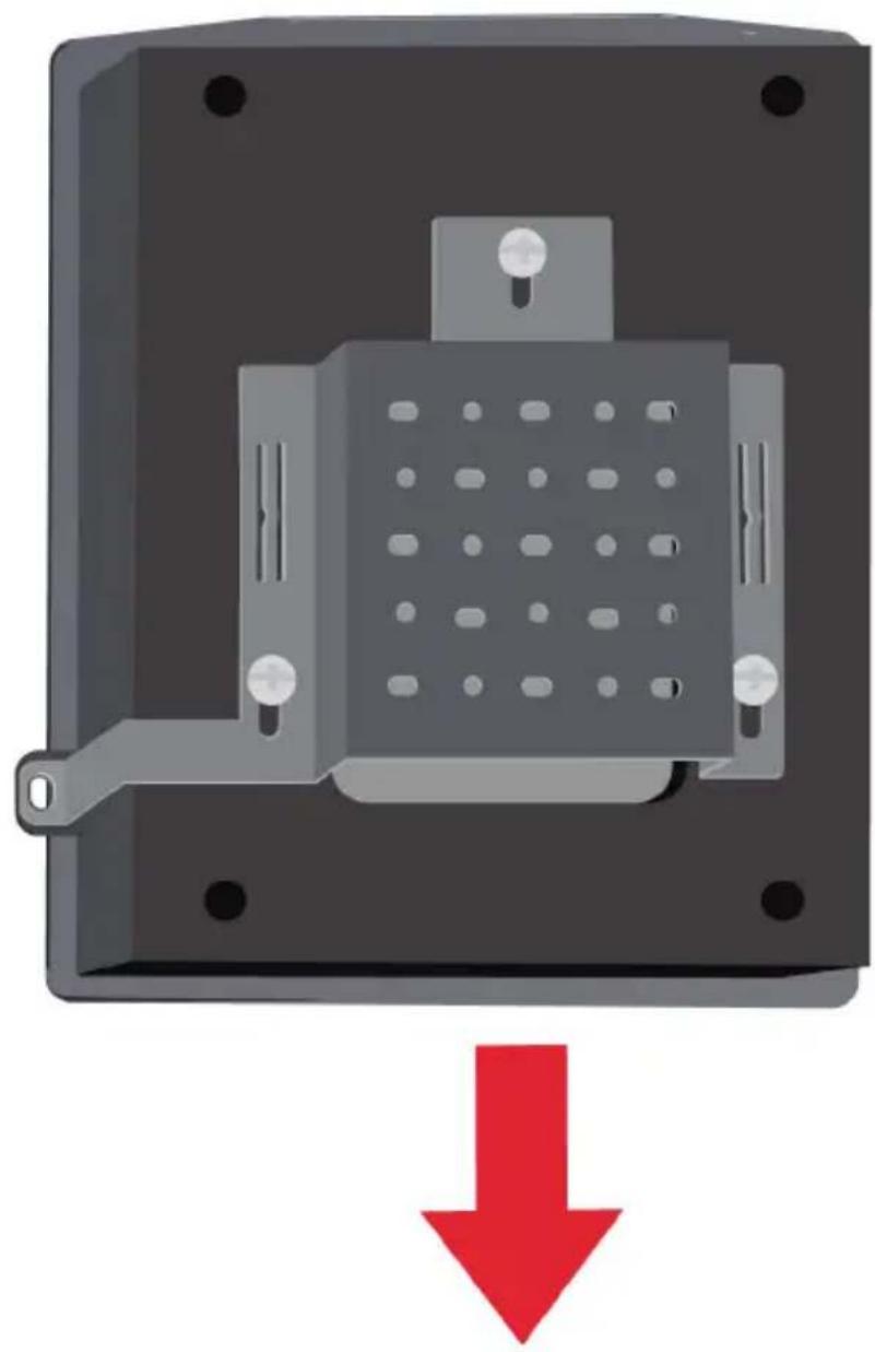 D-LINK DAP-2690 - Befestigung der Montageplatte - 5