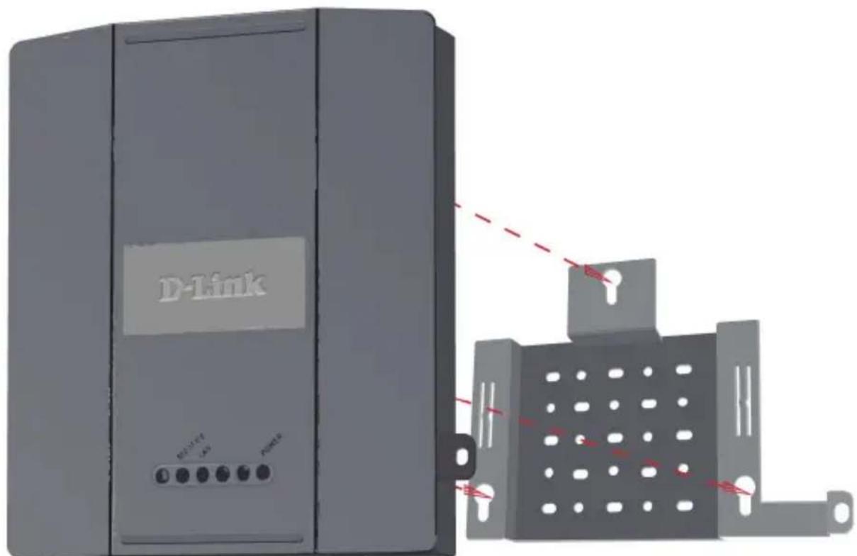 D-LINK DAP-2690 - Fixation de la plaque de montage - 4