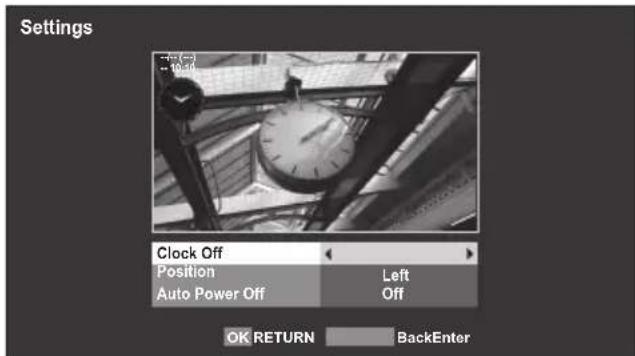 TOSHIBA 40VL748 - Settings - 1