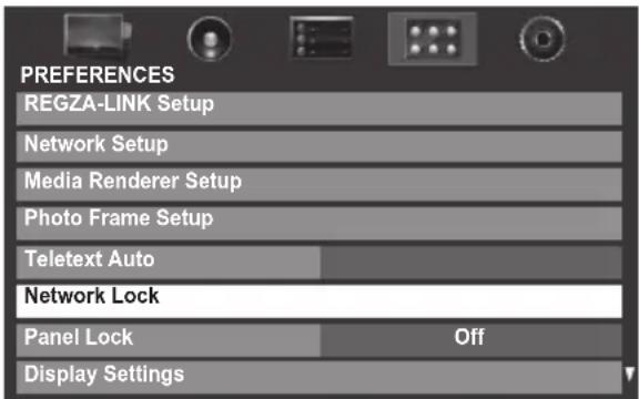 TOSHIBA 40VL748 - Network Lock - 1