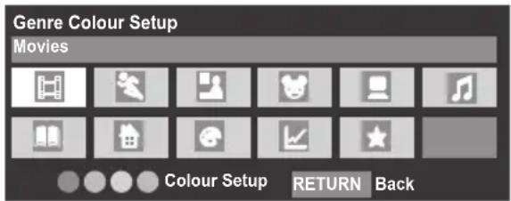 TOSHIBA 40VL748 - Genre selection/searching - 1
