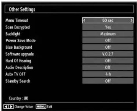 SALORA 22LED7000T - Configuring Other Settings - 1