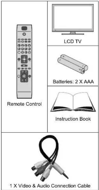 SALORA 22LED7000T - Package Contents - 1