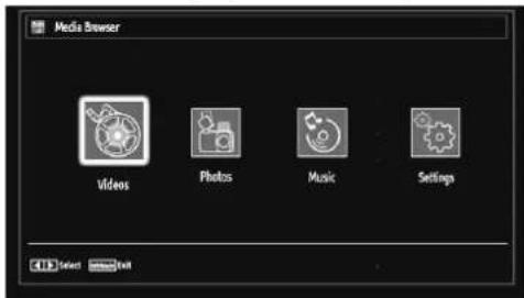 SALORA 22LED7000T - Media Playback Using Media Browser - 1