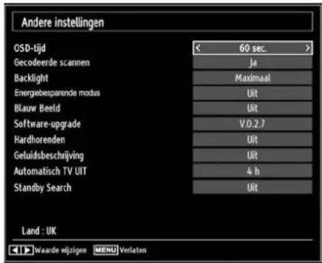 SALORA 22LED7005TD - Andere instellingen confi gureren - 1