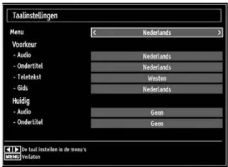 SALORA 22LED7005TD - Taalvoorkeuren confi gureren - 1