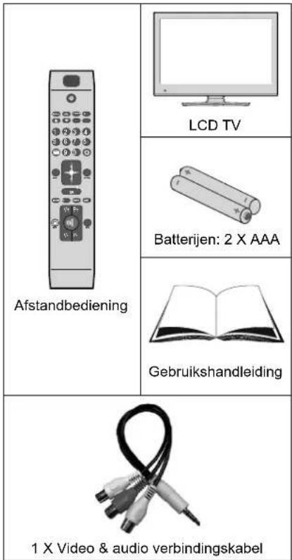 SALORA 19LED7000T - Inhoud van de verpakking - 1