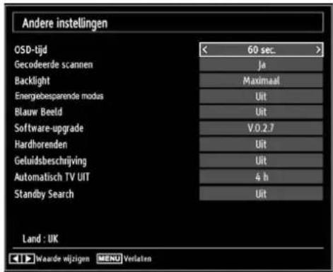 SALORA 19LED7000T - Andere instellingen confi gureren - 1