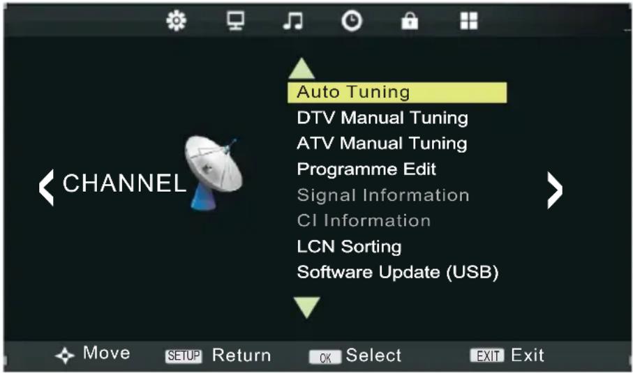 SALORA 32LED6105CD - CHANNEL - 1