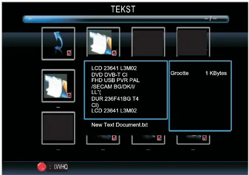 SALORA 32LED6105CD - TEKST MENU - 2