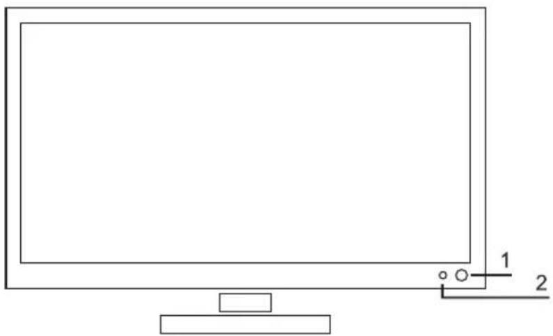 SALORA 32LED6105CD - FRONT PANEL - 1