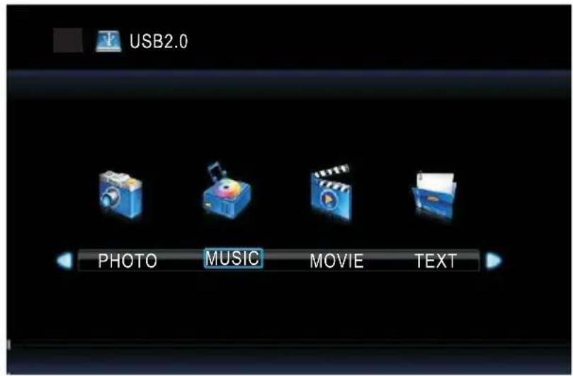 SALORA 32LED6105CD - MUSIC MENU - 1