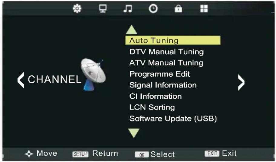 SALORA 32LED6105CD - CHANNEL - 1
