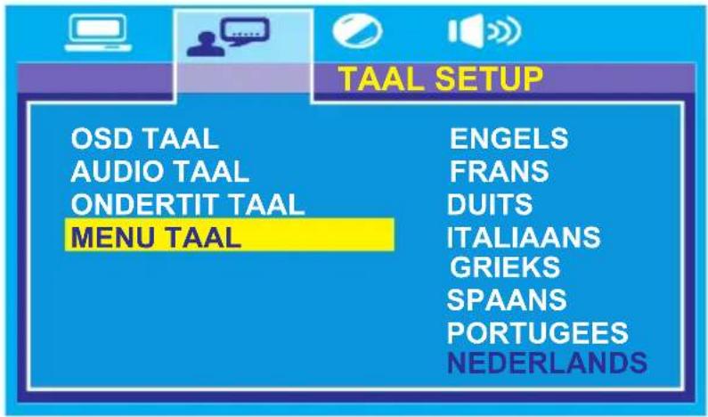SALORA 32LED6105CD - MENU TAAL - 1