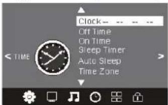 HAIER LET24C430 - TIME MENU (menù orario) - 1