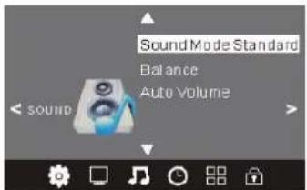HAIER LET24C430 - MENU AUDIO - 1